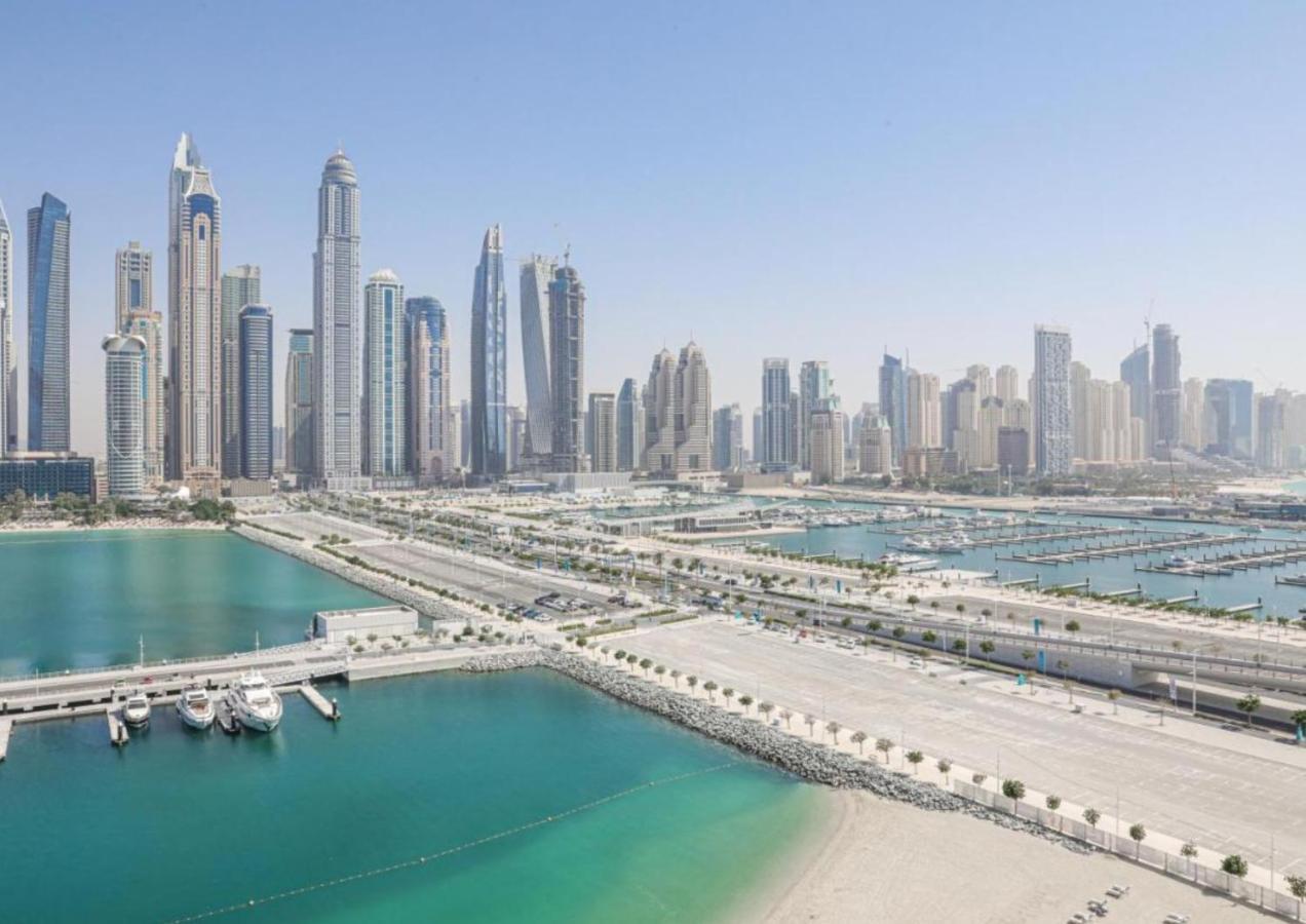 Ultra Luxury Emaar Beachfront - Private Beach And Pool Dubai Exterior foto
