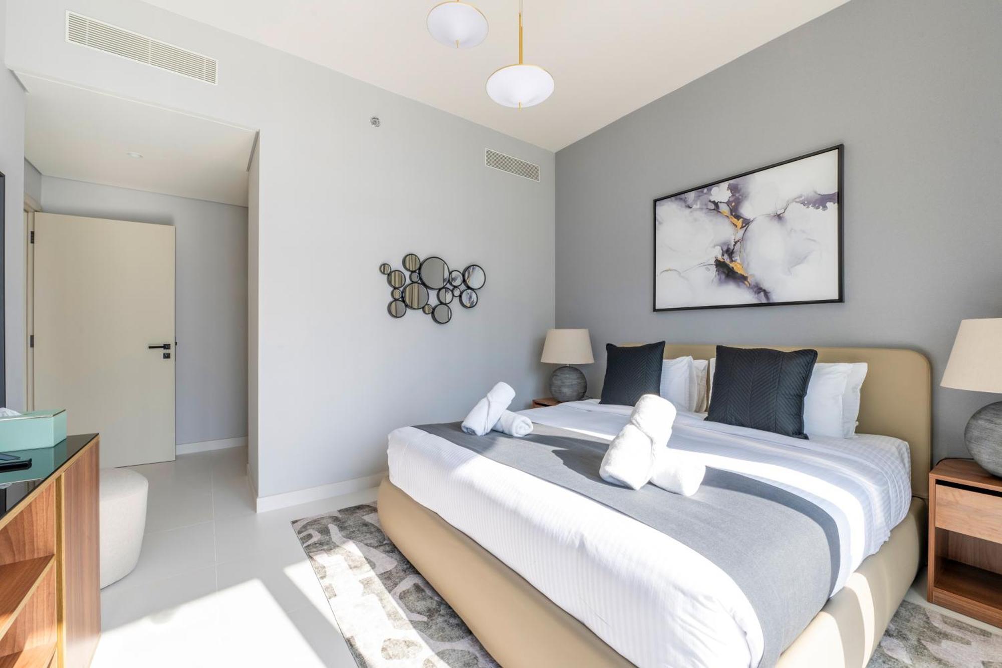 Ultra Luxury Emaar Beachfront - Private Beach And Pool Dubai Exterior foto