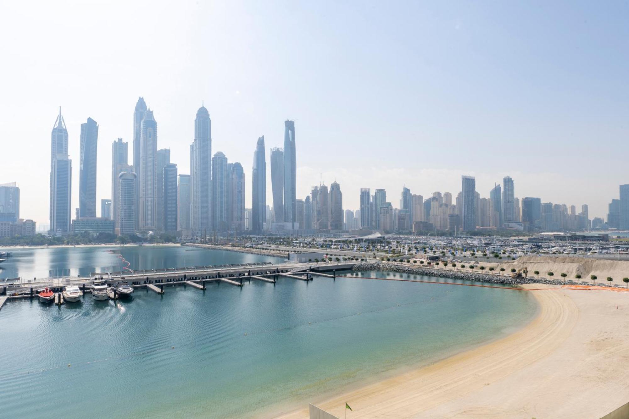 Ultra Luxury Emaar Beachfront - Private Beach And Pool Dubai Exterior foto