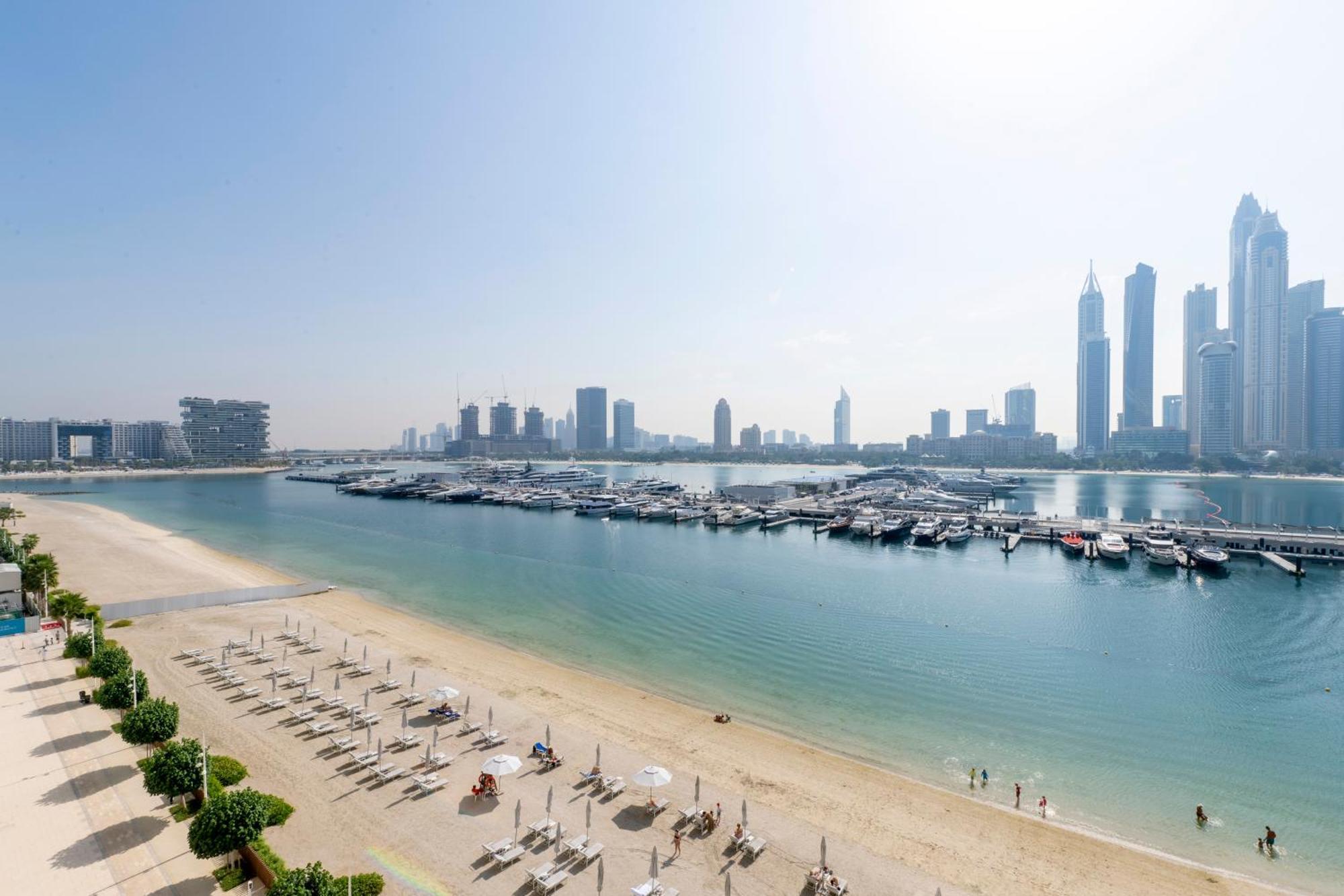 Ultra Luxury Emaar Beachfront - Private Beach And Pool Dubai Exterior foto