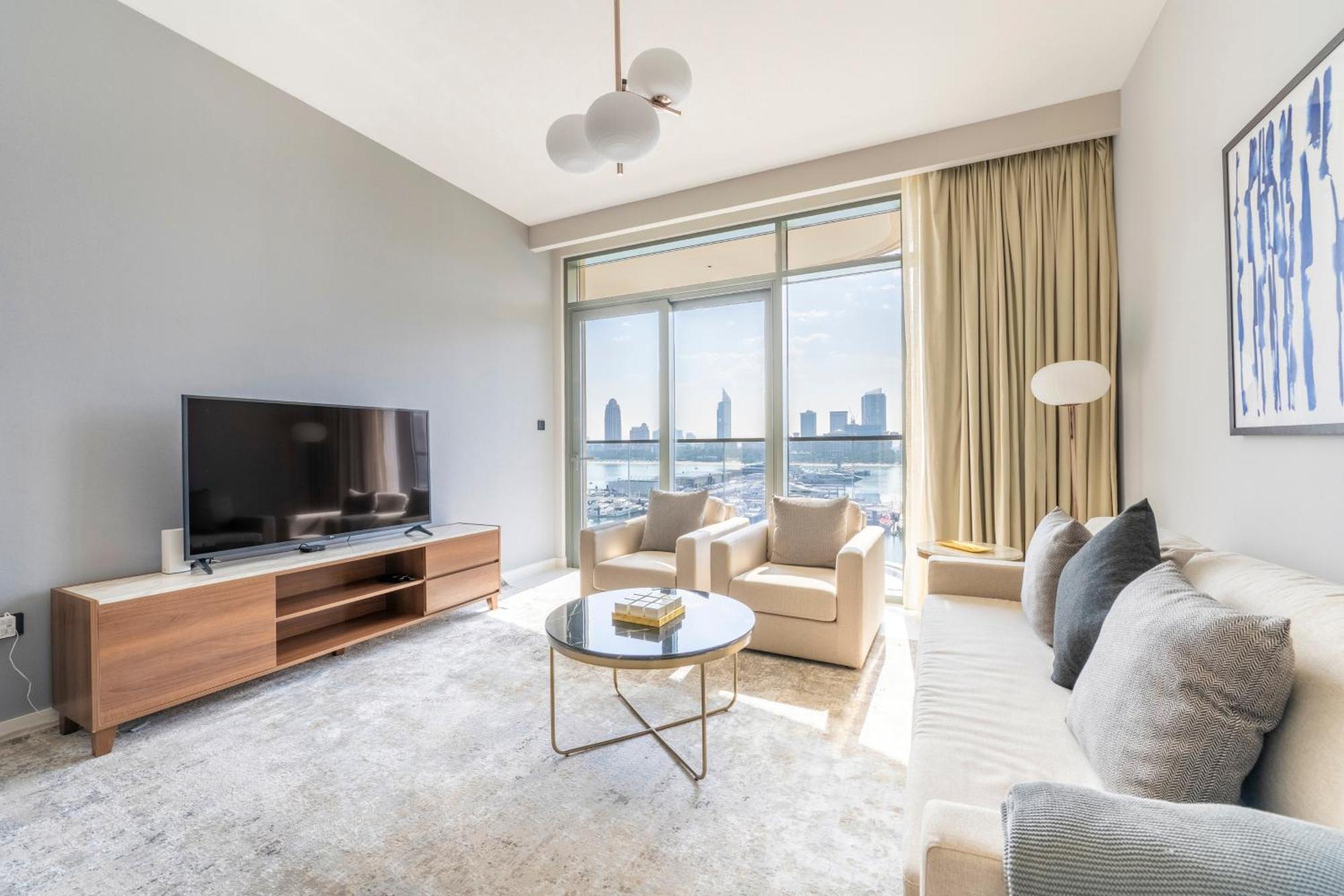 Ultra Luxury Emaar Beachfront - Private Beach And Pool Dubai Exterior foto