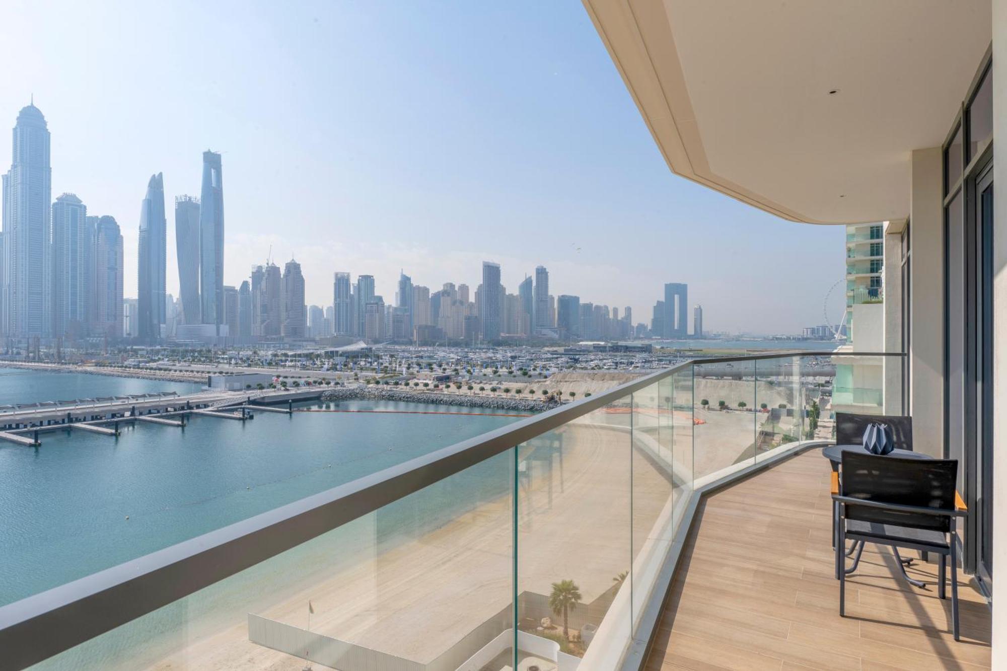Ultra Luxury Emaar Beachfront - Private Beach And Pool Dubai Exterior foto