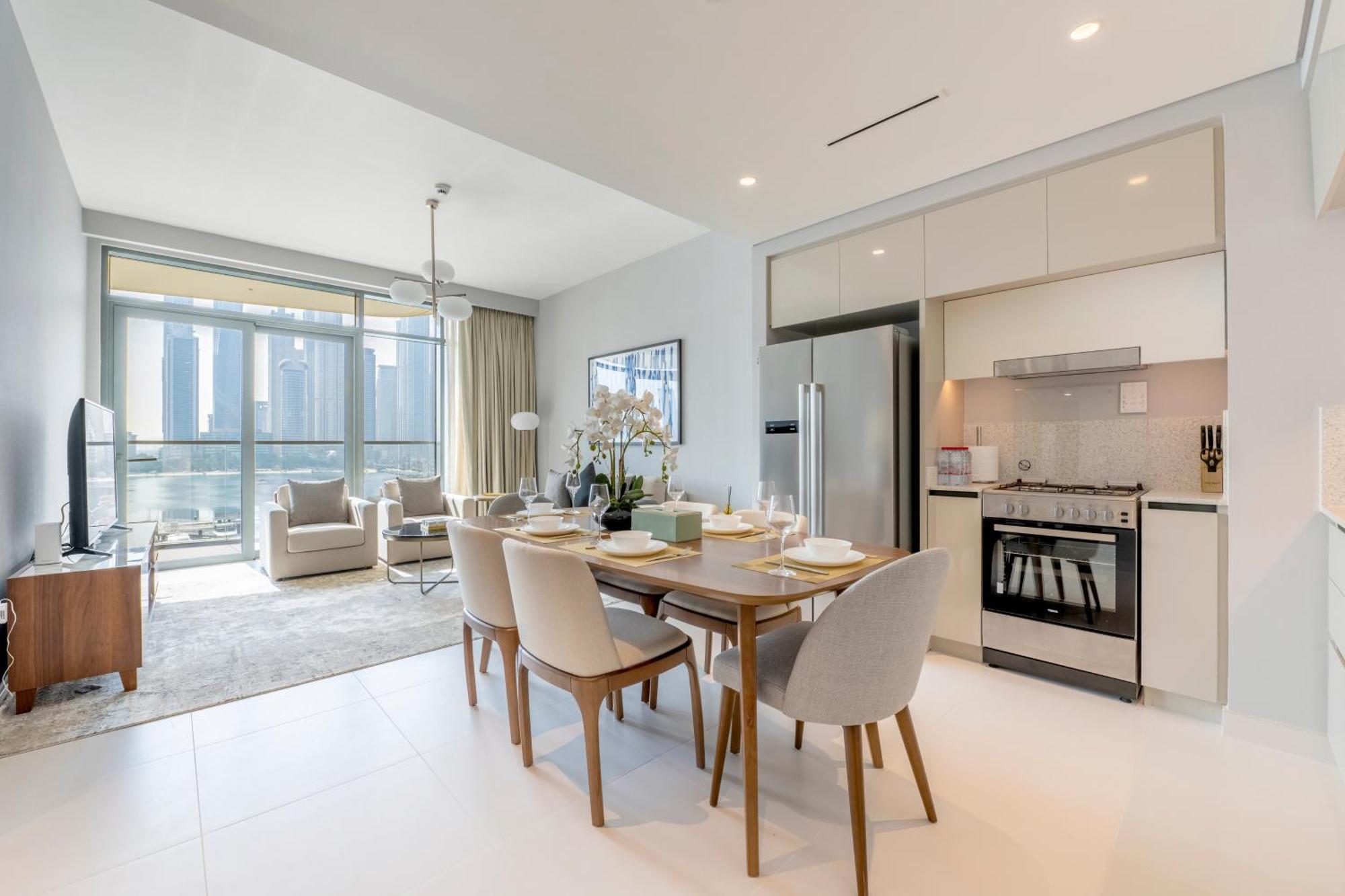Ultra Luxury Emaar Beachfront - Private Beach And Pool Dubai Exterior foto